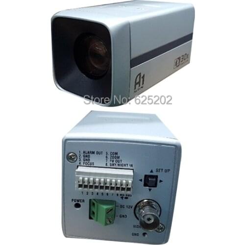Zoom Box Camera AHD 1080P 2.0MP 30X Optical Zoom OSD Function RS485 Control