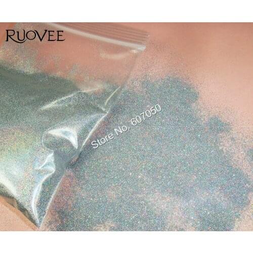 1/256"(0.1MM)004inch Holographic Laser Silver Fine Nail Glitter Solvent Resistant Dust Powder for Gel Acrylic Nail Polish Craft