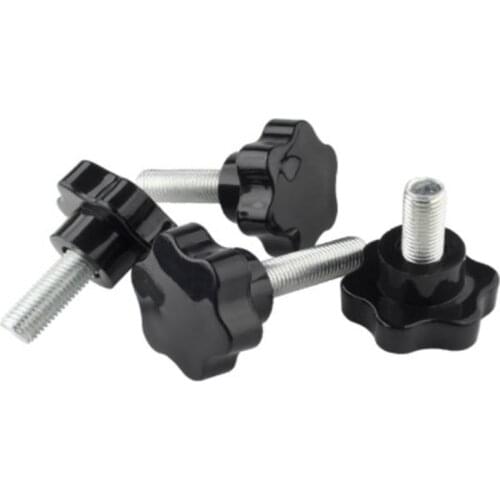 1pc-5pcs knob screw M4 M5 M6 M8 Bakelite Hand Tighten Screw Handle Star Hand Knob Tightening Screw