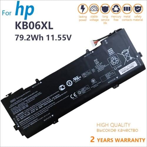 100% Genuine KB06XL HSTNN-DB7R TPN-Q179 Laptop Battery for HP Spectre X360 15-BL002XX,X360 15T-BL100,902401-2C1,902499-855,BL075