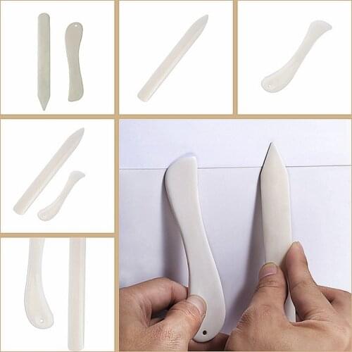 2pcs Paper Creaser And Bone Folder Is Designed To Create Clean And Crisp Folds Or To Score Paper Or Cardstock New DIY Tool 2019