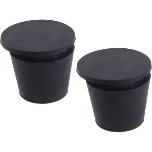 2Pcs/Set Black Hood Cushion Bump Stop Rubber Fit For Honda Accord Civic City CRV RL RDX