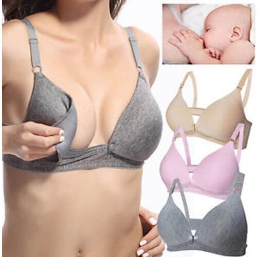 2021 Pregnancy Maternity Clothing Pregnant Women Fitness Bra Underwear Maternity Breastfeeding Nursing Feeding Bra