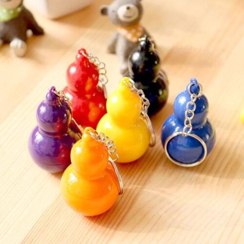 24PCS New Color Treasure Gourd Shape Telescopic Ballpoint Pen Blue Student Creative Stationery Office Supplies