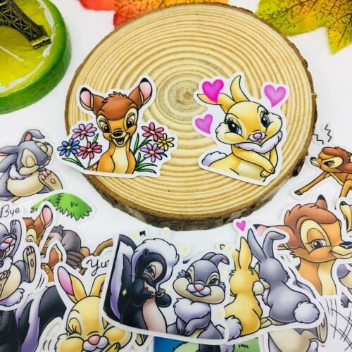 25 Pcs/lot cartoon animals Scrapbooking Stickers Car Case Waterproof Laptop Bicycle kids toys Backpack waterproof Sticker