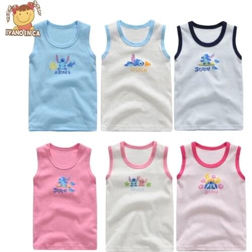 3pcs/set Baby Tanks 100% Cotton Girls Boys Underwear Tops Summer Vest Girl Camisole Children Solid Undershirt Sleeveless Vest201