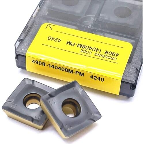 490R 08T308PM 4240 490R-140408 PM 4240 high-quality carbide inserts lathe tool milling cutter machining steel