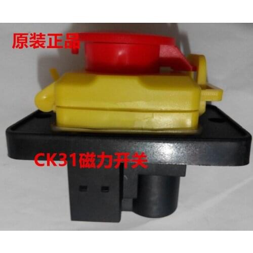 5pcs CK31 250VAC 15 (12) A magnetic self-locking switch, start button, cutting machine switch 4 feet
