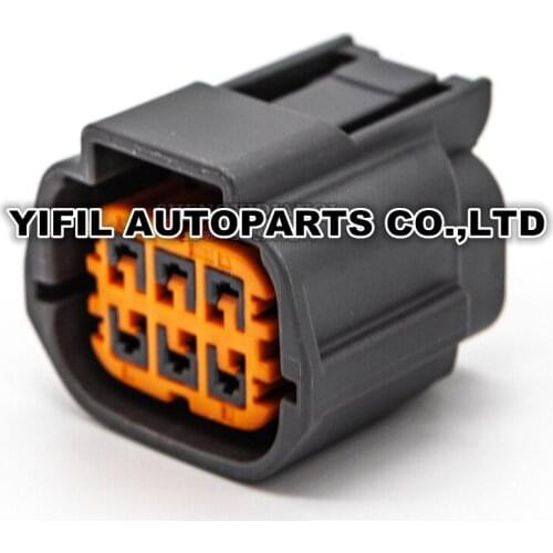 5pcs/lot 6 Pin 6 Way Electronic Throttle Plug Automotive Female Connector Socket For Nissan TEANA X-TRAIL 6189-0766 6918-1601
