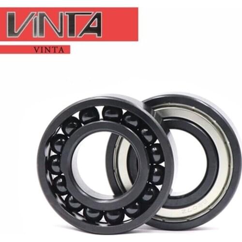 5pcs/lot Black Type Deep Groove High temperature Ball Bearing 6200 6201 6202 6203 6204 6205 6206 6207 6208 Tools Spindle Motor