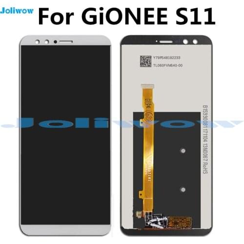 6.0" FOR GiONEE S11 lcd S11L full LCD Display and Touch Screen Assembly Replacement