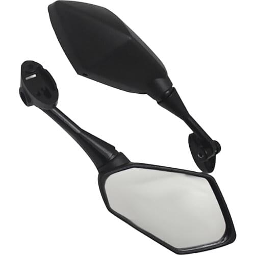 1 Pair Motorcycle Rear View Side Mirrors for Honda CBR600 1000 ABS Plastic Housing