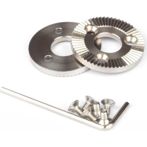 60 Teeth 6 Degree Stainless ARRI Type Rosette Disc Plate Lock fr Mirrorless Film Camera Rig Tripod Handle Remote Arm Extension