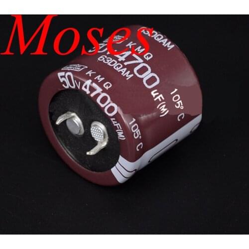 50v 4700uf Capacitors 100% Original New NCC KMQ Audio Electrolytic Capacitor Radial 30x25mm +/- 20% Capacitance