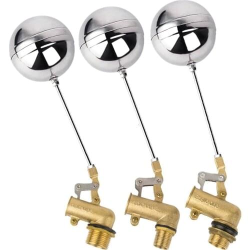 90 degree L type brass float valve ball valve water tower water tank float switch valve