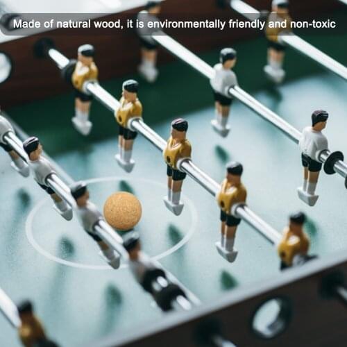 Table Soccer Ball Fussball Indoor Game Foosball Football Machine Parts Kid Child Puzzle Toy 6PCS/12PCS