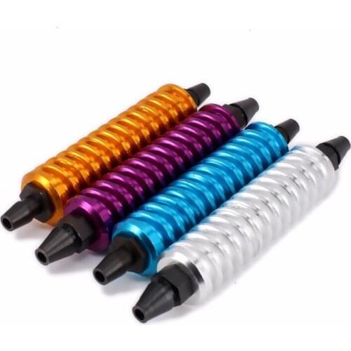 Alloy Aluminum Nitro engine glow/fuel/back pressure cooler 1/10 1/8 RC Model Car Upgraded Hop-up Parts HSP accessories parts