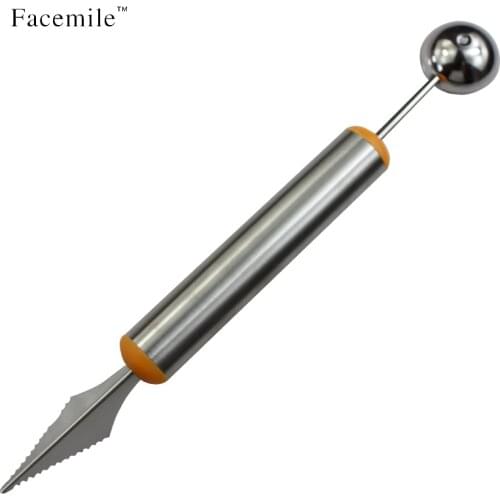 Fruit Vegetable Carving Knife, Melon Baller to make melon balls with Fruit Carving Knife 04116 Gift