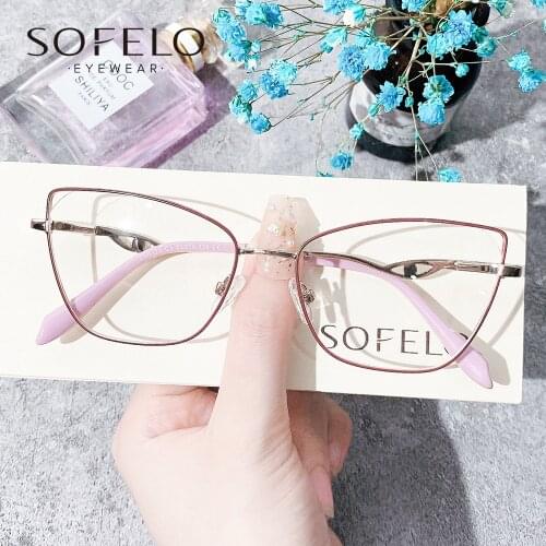 Cat Eye Myopia Progressive Glasses Female Fashion Prescription Eyeglasses Women Optical Multifocal Bifocal Spectacles Brand new