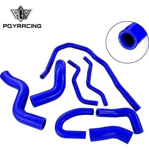 PQY RACING - Blue Silicone Radiator Coolant Hose kit for VW Golf GTI FSI Mev MK5 2.0T A5 PQ35 2003-2009 PQY-LX1305