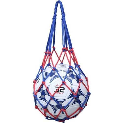 1pcs outdoor sporting Soccer Net Bag Sports Portable Equipment Basketball Balls Volleyball ball net bag