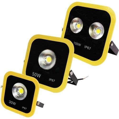 New style LED Floodlight 30W 50W 100W 110-220V Reflector Flood Light Waterproof Projectors Light Lamp for Garden Street Lighting