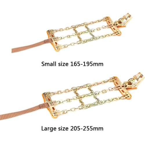 Universial Car Snow Chains Winter Use Steel Car Tire Chain Tyre Traction Chain for Snow Ice Road Winter Vehicle Tools