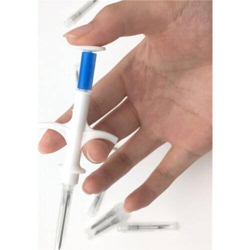 For Animal Injection Vet Supplies Fish Id Tags Dog Microchip Rfid Iso Pet Chip Glass Transponder with Needle Syringe Unit X1