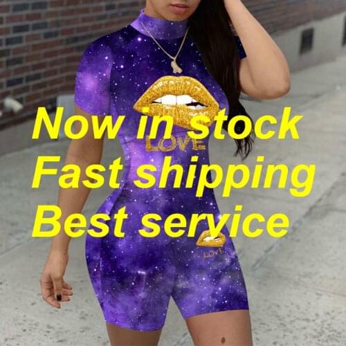 2020 summer womens high neck gradient color printing sports fitness one-piece short-sleeved t-shirt