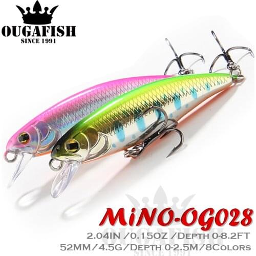 2021 Crankbait Rock Fishing Lure Accessories Artificial Bait Weights 4.5g 52mm Floating Whopper Trolling Carp Bait Fish Tackle