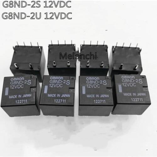 5PCS/lot Automotive relay G8ND-2S-12VDC G8ND 2S 12V G8ND-2U-12VDC G8ND2U G8ND2S 30A 8PIN high quality Car window lift relay