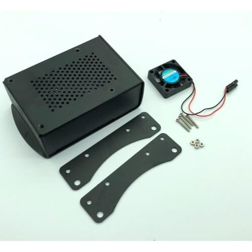 Raspberry Pi 4 Aluminum Case Black Metal Shell Silver Box Green Enclosure for RPI 4 Model B RPI 4B