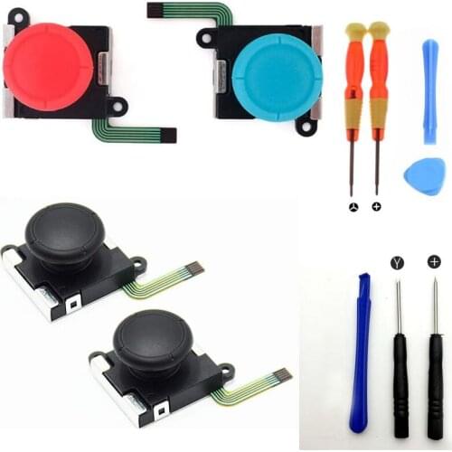 3D Analog Joystick thumb Stick grip Cap Button Key Module Control Repair Part for Nintend Switch Lite NS Mini Joy-Con Controller
