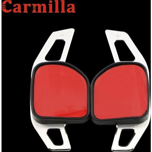 Car Steering Wheel Extension Shifters Shift Aluminum Shift Paddles for AUDI A3 S3 A4 S4 B8 A5 S5 A6 S6 A8 R8 Q5 Q7 TT DSG
