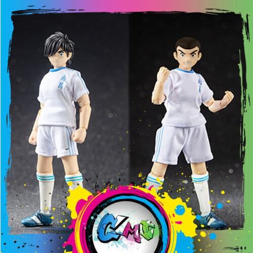 CMT IN STOCK Dasin Model Captain Tsubasa Ozora Tsubasa S.H.F Anime PVC Action Figure