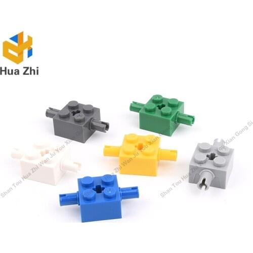 Building Blocks Parts 30000 10PCS Brick Special 2 x 2 with 2 Pins and Axle Hole LEGOING MOCS Education