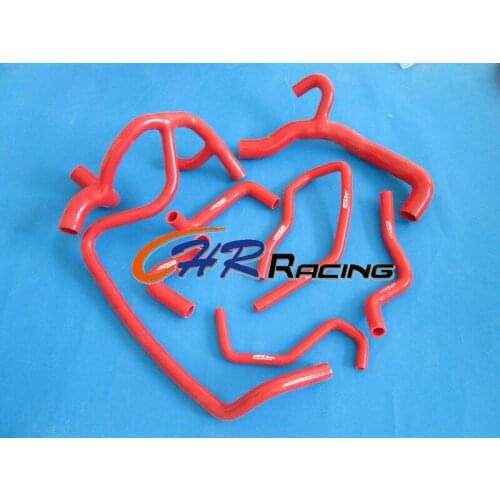 Red silicone coolant hose for Renault Clio MK1 16S / Williams 1.8L 2.0L 16V F7