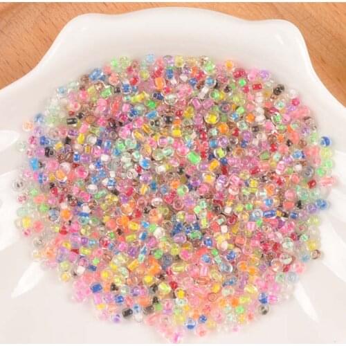 17 Colors 2/3mm Mixed Color Czech Seed Spacer Beads DIY Mini Glass Beads Handmade Jewellery Fittings BL002-2X