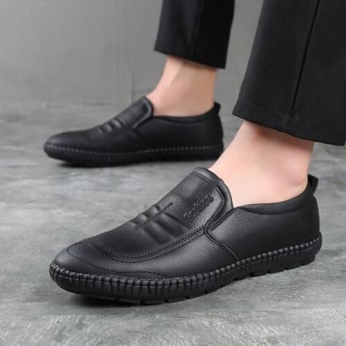 Men shoes loafers casual leather luxury designer social driving brand adult fashion moccasins men loafers shoes sapato masculino