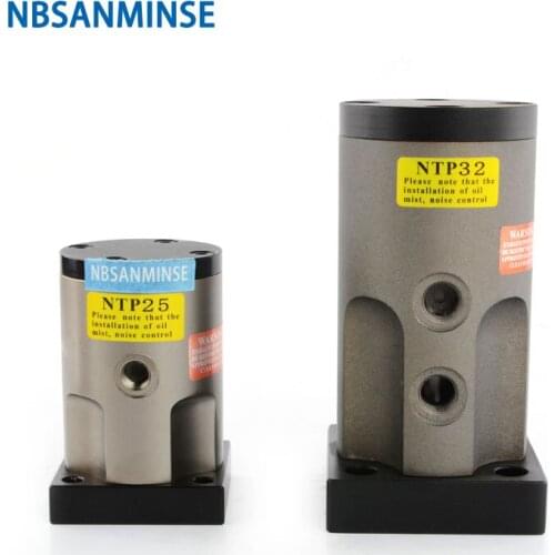 NBSANMINSE NTP 25 32 Free Shipping Big Power Pneumatic Air Vibrator Aluminium Alloy NTP Series Reciprocating Type High Quality