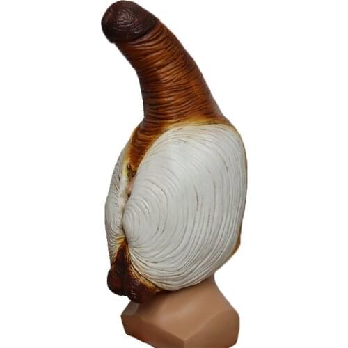 New product elephant pull mask Halloween latex aquatic animal shell funny dance party costume props