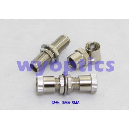 SMA905 Adapter Fiber Optic Coupler Fiber Patch Cord Butt SMA905 to SMA905 Connector