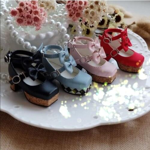 Sd, luts, dod, dz, rl, etc. 1/4 bjd doll shoes, giant baby - square head shoes - a total of 8 colors (stock) 1 pair