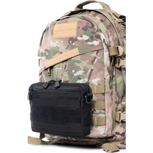 Tactical Molle Pouch Waist Bag Waterproof 1000D Nylon Camouflage Hunting Bag Pouch Bag Outdoor Hiking Hunting Backpack Accessory