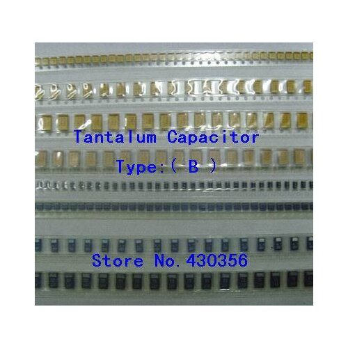 10PCS Tantalum Capacitor Type:B 106 10UF 25V 106E