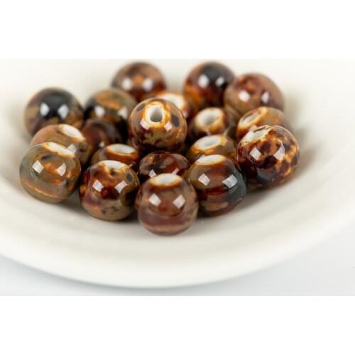 12# 40pcs Porcelain beads DIY Ceramic beads For earrings porcelain bead for jewelry making #IY226