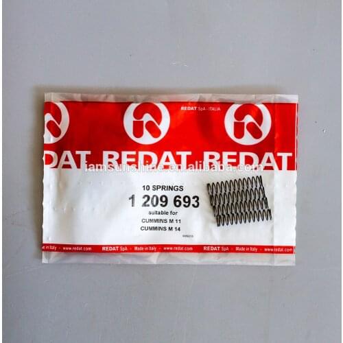 1209693 brand new diesel fuel injector plunger spring 1209693