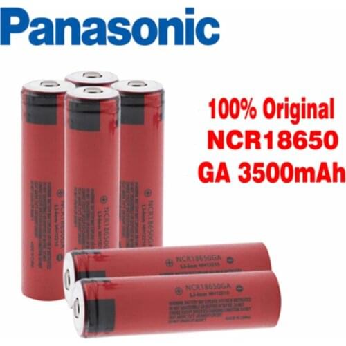 18650 Lithium Rechargeable Battery New 100% Original NCR18650BGA 3.7v 3500mah 18650 battey For Flashlight batteries (NO PCB)