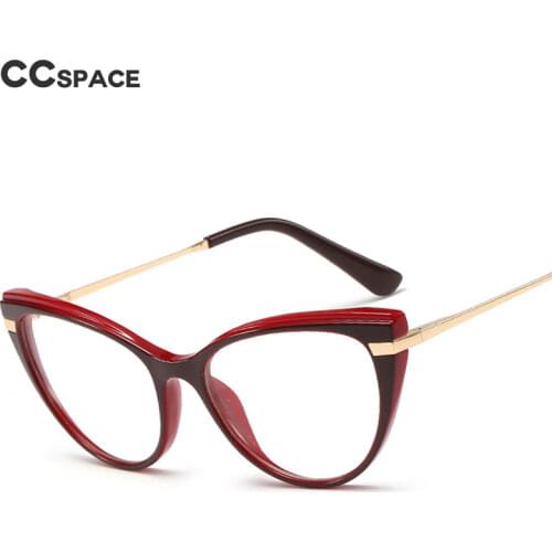 48146 Cat Eye Anti-blue light Plastic Titanium Glasses Frames Retro Ultralight Men Women Optical Fashion Computer Glasses