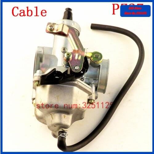 Free shipping motorcycle 27MM PZ27 Carb Hand Cable Chock CG XL 125 150 175 Dirt Pit bike pump accelerator Carburetor